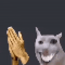 Clapping Creepy Cat